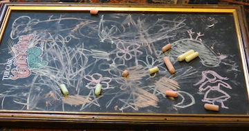 Homemade Toddler Toys Chalk Board