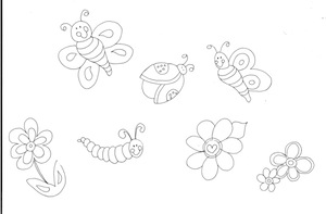 Free printable kids coloring pages for spring